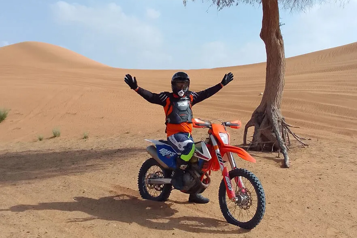 Dirt bike 280/320cc in Dubai desert